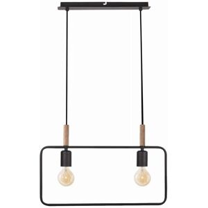 Černé Kovové Stropní Závěsné Světlo Candellux - Loft Styl Černé Kovové Stropní Závěsné Světlo Candellux - Loft Styl
