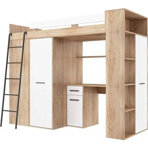 BIM FURNITURE Verana L Litera avec Bureau - Publicité BIM FURNITURE Verana L Litera avec Bureau - Publicité