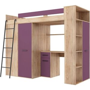 Letto a soppalco con scrivania BIM FURNITURE Verana L Letto a soppalco con scrivania BIM FURNITURE Verana L