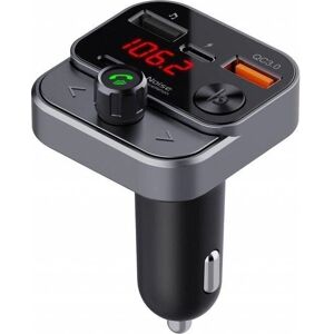 Partnertele FM MP3 Bluetooth 5.0 auto-transmiter - USB QC3.0 & Type-C Partnertele FM MP3 Bluetooth 5.0 auto-transmiter - USB QC3.0 & Type-C