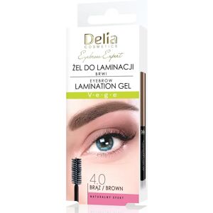 Żel do brwi Delia Expert - Brązowy - 4ml Żel do brwi Delia Expert - Brązowy - 4ml