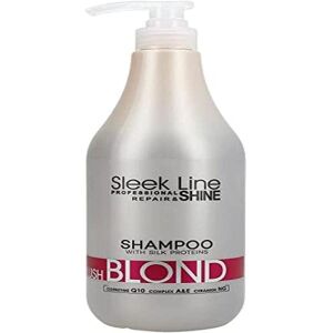 Shampoo Stapiz Sleek Line Blush Blond - Soins pour cheveux blonds & cuivrés - Publicité Shampoo Stapiz Sleek Line Blush Blond - Soins pour cheveux blonds & cuivrés - Publicité