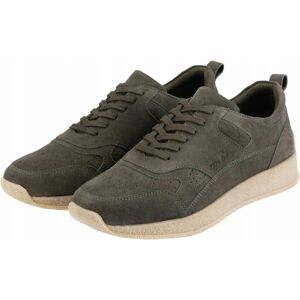 Pantofi sport din piele întoarsă ușoară Ombre Olive - Stil Sportiv - Bărbat Pantofi sport din piele întoarsă ușoară Ombre Olive - Stil Sportiv - Bărbat