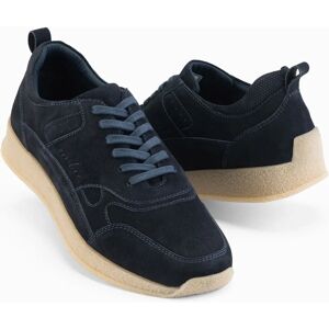 Ombre Pantofi Sport Ușori din Velur Natural - Albastru Marine - Pantofi Ombre Pantofi Sport Ușori din Velur Natural - Albastru Marine - Pantofi