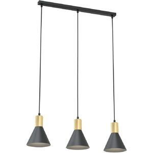 LichtED - ROSA - Noir - Suspension 3 lampes - Lighting - Publicité LichtED - ROSA - Noir - Suspension 3 lampes - Lighting - Publicité
