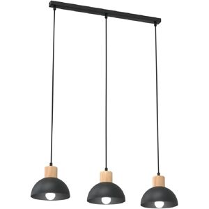 LichtED - SECO - Noir - 3-flame - Pendant lamp - Publicité LichtED - SECO - Noir - 3-flame - Pendant lamp - Publicité