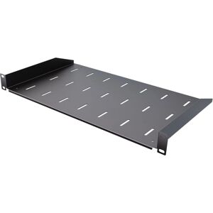 Étagère Fixe Stalflex 19" 1U Noire - Étagère pour Rack - Publicité Étagère Fixe Stalflex 19" 1U Noire - Étagère pour Rack - Publicité