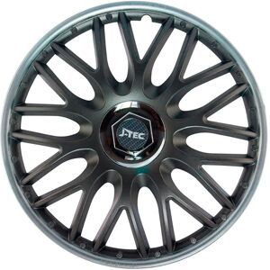J-Tec Wheel Cover Set - 15 Inch Gray/Silver - Wheel Cover Set J-Tec Wheel Cover Set - 15 Inch Gray/Silver - Wheel Cover Set