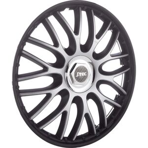 J-Tec 4-Piece Wheel Cover Set - Black + Chrome Ring - 16 Inch J-Tec 4-Piece Wheel Cover Set - Black + Chrome Ring - 16 Inch
