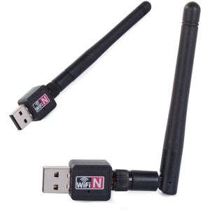 Verk Group Langaton USB-verkkosovitin - 300 Mbps - Musta Verk Group Langaton USB-verkkosovitin - 300 Mbps - Musta