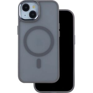 Coque MagSafe pour iPhone 14 - Gris Mat - Étui Téléphone - Publicité Coque MagSafe pour iPhone 14 - Gris Mat - Étui Téléphone - Publicité
