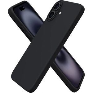 TechSolz iPhone 16 Plus - Matte TPU Soft Case - Black TechSolz iPhone 16 Plus - Matte TPU Soft Case - Black