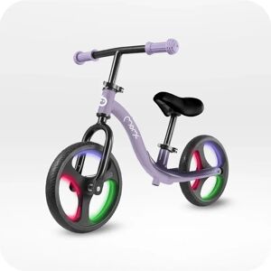 Vélo d'équilibre MoMi ISOKA Violet avec Lumières LED - Publicité Vélo d'équilibre MoMi ISOKA Violet avec Lumières LED - Publicité