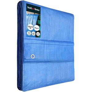 KOTARBAU Niebieska 10x15m Wodoszczelna Tarp - Ochrona na Zewnątrz KOTARBAU Niebieska 10x15m Wodoszczelna Tarp - Ochrona na Zewnątrz
