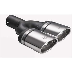 Punta de escape Ulter Sport Ovala doble 95x65mm Montaje con abrazadera - Tipo de escape Punta de escape Ulter Sport Ovala doble 95x65mm Montaje con abrazadera - Tipo de escape