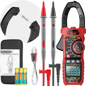 Habotest Clamp Meter HT208D - Multiméter NCV és LED Habotest Clamp Meter HT208D - Multiméter NCV és LED