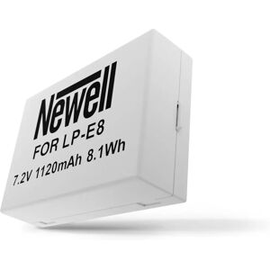 Batterie Newell LP-E8 - Pour Canon EOS 600D, 650D - 1120mAh - Publicité Batterie Newell LP-E8 - Pour Canon EOS 600D, 650D - 1120mAh - Publicité