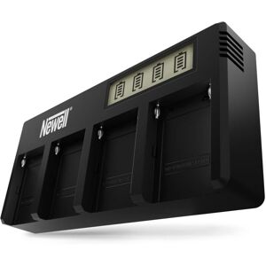 Newell Black 4-Channel NP-F Battery Charger - Battery Charger Newell Black 4-Channel NP-F Battery Charger - Battery Charger