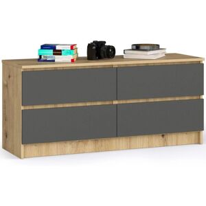 AKORD K-120 Cassetto Moderno Grigio Grafite - Mobili AKORD K-120 Cassetto Moderno Grigio Grafite - Mobili