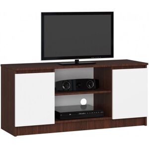 Meuble TV AKORD Wenge - 120cm, 2 portes, 2 étagères - Publicité Meuble TV AKORD Wenge - 120cm, 2 portes, 2 étagères - Publicité