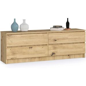 AKORD Chêne 4 Tiroirs - Chest of drawers - Publicité AKORD Chêne 4 Tiroirs - Chest of drawers - Publicité