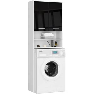 AKORD Furniture Factory OP0LLAZPRALCZARPOL Armoire de salle de bain blanche - Rangement salle de bain - Publicité AKORD Furniture Factory OP0LLAZPRALCZARPOL Armoire de salle de bain blanche - Rangement salle de bain - Publicité