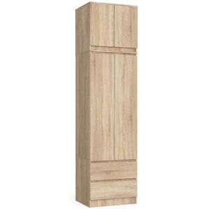 Armadio Rovere con 3 ripiani - Armadio Armadio Rovere con 3 ripiani - Armadio