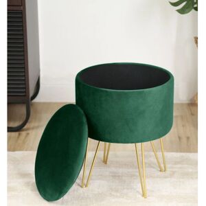 Velour Pufs AKORD LILI - Varastotila, Moderni Pyöreä Muoto Velour Pufs AKORD LILI - Varastotila, Moderni Pyöreä Muoto