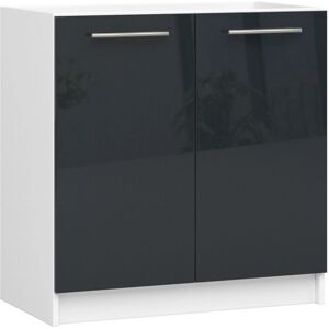 AKORD Valkoinen Keittiökaappi S80 - Moderni & Toimiva AKORD Valkoinen Keittiökaappi S80 - Moderni & Toimiva