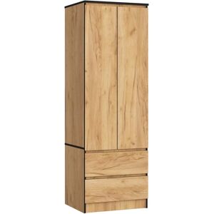 Armario AKORD S60 Roble Craft - 2 puertas, 2 cajones, 1 estante Armario AKORD S60 Roble Craft - 2 puertas, 2 cajones, 1 estante