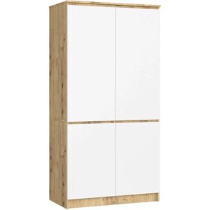 Höffner Drehtürenschrank 90 cm Valentina - Vaatekaappi Höffner Drehtürenschrank 90 cm Valentina - Vaatekaappi