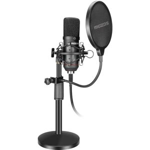 Mikrofon USB Mozos MKIT-900PRO - Streaming i Vlogowanie Mikrofon USB Mozos MKIT-900PRO - Streaming i Vlogowanie