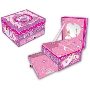 Boîte à musique Rose Princesse Pecoware - Mélodie Classique - Publicité Boîte à musique Rose Princesse Pecoware - Mélodie Classique - Publicité
