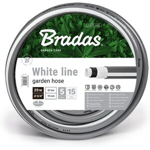 Tuyau d'arrosage White Line de Bradas - 20m, 3/4 pouces, Résistant UV - Publicité Tuyau d'arrosage White Line de Bradas - 20m, 3/4 pouces, Résistant UV - Publicité