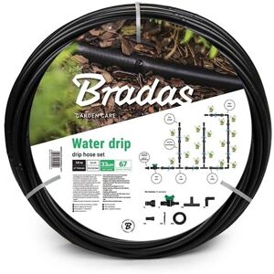 Manguera de Jardín Bradas - 50 m, 67 componentes, sistema de goteo Manguera de Jardín Bradas - 50 m, 67 componentes, sistema de goteo