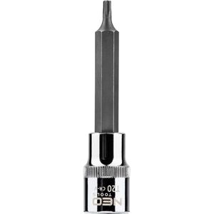 GRUPA TOPEX - Punta Torx su presa 1/2'' T20 x 100 mm - 1/2 Zoll-Antrieb - Torx-Bit-Stecknuss GRUPA TOPEX - Punta Torx su presa 1/2'' T20 x 100 mm - 1/2 Zoll-Antrieb - Torx-Bit-Stecknuss