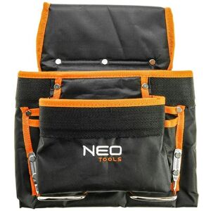 NEO Tools Werkzeug-Gürteltasche - 8 Taschen - Schwarz/Orange NEO Tools Werkzeug-Gürteltasche - 8 Taschen - Schwarz/Orange