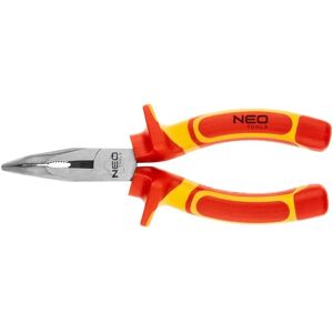 Outils Neo Pince Courbée 160mm Isolée - Publicité Outils Neo Pince Courbée 160mm Isolée - Publicité