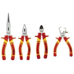 Neo Tools Ensemble de Pinces - Isolé 1000V - 4 pcs Neo Tools Ensemble de Pinces - Isolé 1000V - 4 pcs