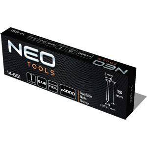 NEO tools 14-651 Nägel - Verzinkt - 15mm - 4000 Stück NEO tools 14-651 Nägel - Verzinkt - 15mm - 4000 Stück