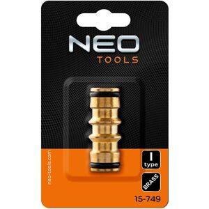 NEO tools 15-749 Raccord en laiton pour tuyau d'eau - Water Hose Fitting - Publicité NEO tools 15-749 Raccord en laiton pour tuyau d'eau - Water Hose Fitting - Publicité