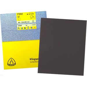 Klingspor PS 8A - Feuille abrasif - Pour surfaces dures - Publicité Klingspor PS 8A - Feuille abrasif - Pour surfaces dures - Publicité