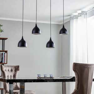 Luminex Nanu Hänglampe - 4 Leuchtmittel, Schwarz, 98cm Luminex Nanu Hänglampe - 4 Leuchtmittel, Schwarz, 98cm