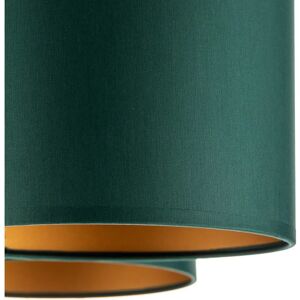 Luminex Arden 3545 Deckenleuchte - 3x60W E27, Schwarz/Grün/Gold Luminex Arden 3545 Deckenleuchte - 3x60W E27, Schwarz/Grün/Gold