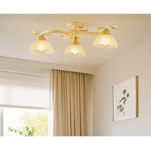 Luminex Aurora Weiße 3-flammige Deckenlampe - Deckenleuchte Luminex Aurora Weiße 3-flammige Deckenlampe - Deckenleuchte