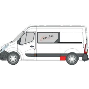 BLIC 6504-03-6089581P Vasen takäilä - Renault Master 3, Opel Movano B BLIC 6504-03-6089581P Vasen takäilä - Renault Master 3, Opel Movano B