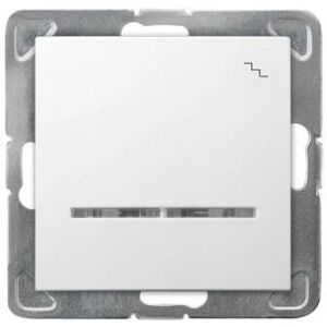 Ospel ŁP-3YS/m/00 - Interruptor - Blanco Ospel ŁP-3YS/m/00 - Interruptor - Blanco