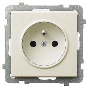 Ospel GP-1RZ/m/27 - Enchufe - IP20, 16A, 71x38x71mm Ospel GP-1RZ/m/27 - Enchufe - IP20, 16A, 71x38x71mm