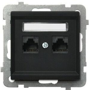 Ospel GPK-2R/K/m/33 Doppelt Netzwerksockel - Netzwerkkabel Ospel GPK-2R/K/m/33 Doppelt Netzwerksockel - Netzwerkkabel