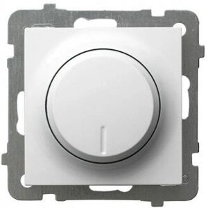Ospel ŁP-8G/m/00 Dimmer y interruptor - Blanco Ospel ŁP-8G/m/00 Dimmer y interruptor - Blanco